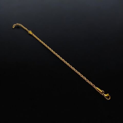 Gold Çelik Burgu Bilezik