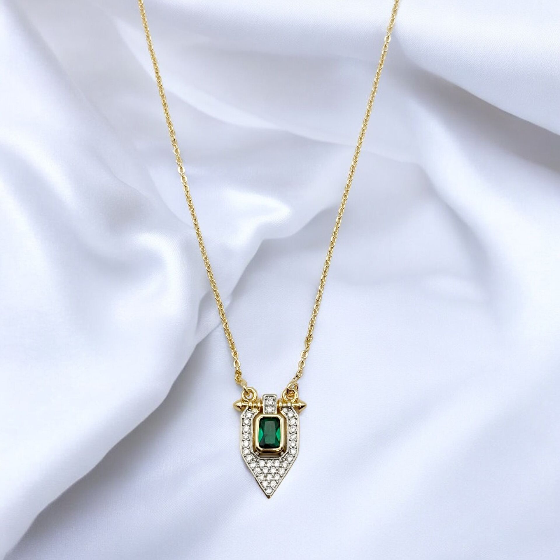 GOLDERA 14K Altın Renk Serenay Kolye
