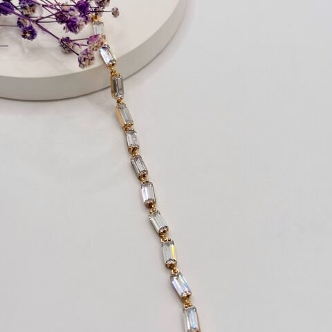 GOLDERA Rose Kristal Taşlı Bileklik