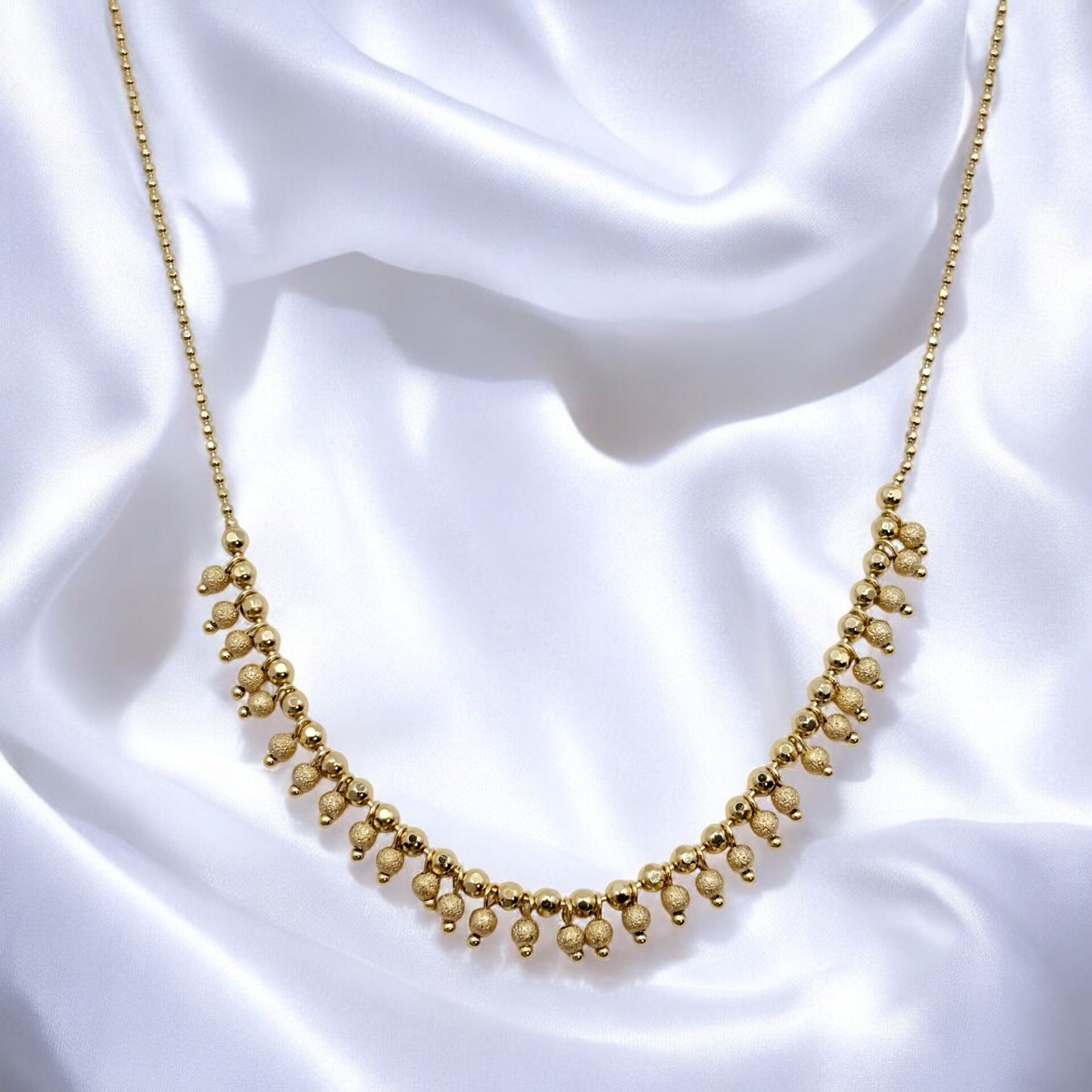 GOLDERA 14K Altın Renk Trend Kolye