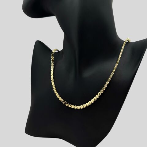 GOLDERA 14K Altın Renk Kuyumcu Kolye