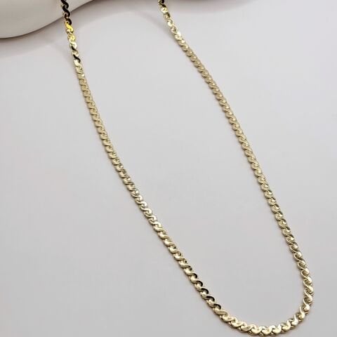 GOLDERA 14K Altın Renk Kuyumcu Kolye