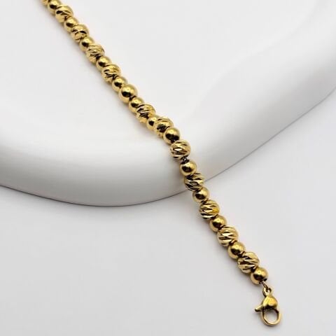 Gold Dorika Çelik Bileklik
