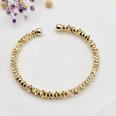 Işıltı Çelik Takı Seti İsisra Kadın Dorika Model Gold Renk