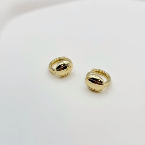 Açılabilir Gold Yonca Kolye Taşlı Küpe Yeni Şans Yeni Aşk Takı Seti