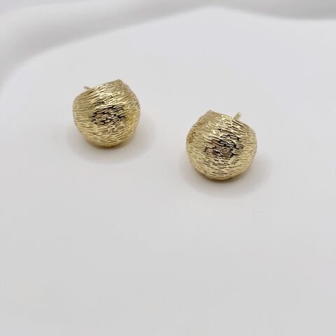 Gold Karo Bileklik Deniz Kabuğu Kolye Tırtıklı Küpe Seti